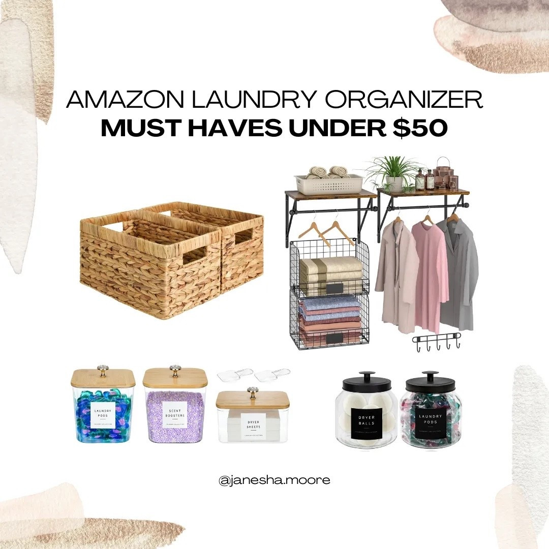 Amazon Laundry Organizer Must-Haves Under $50

#LTKHome #LTKFindsUnder50