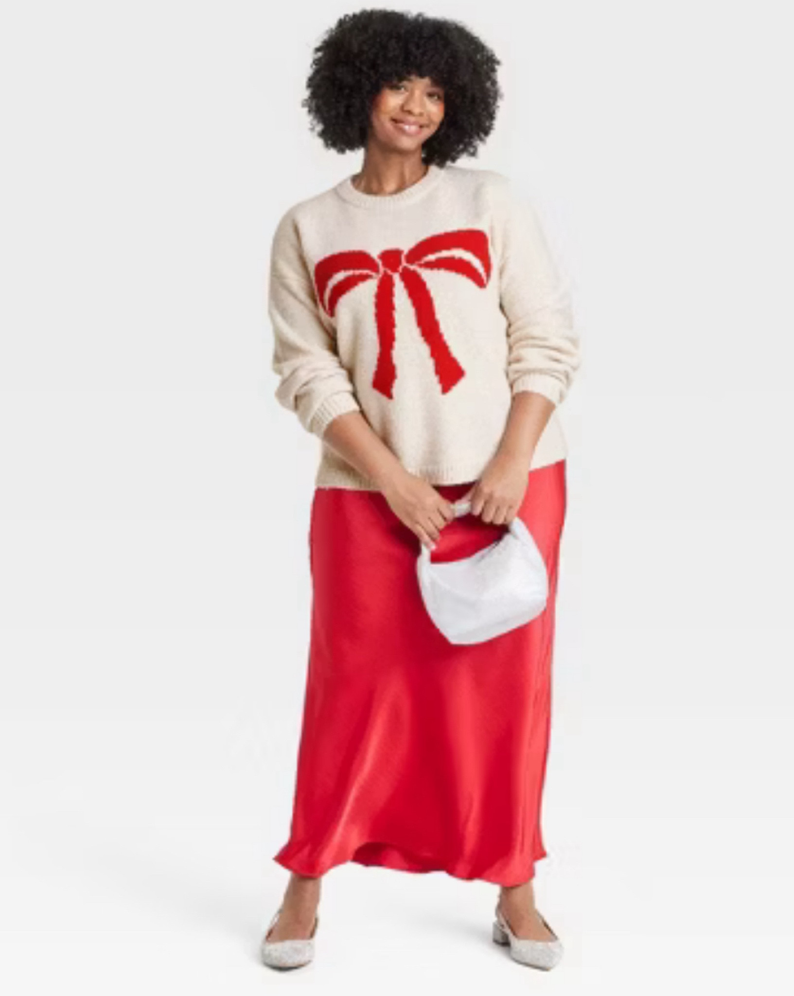 Bow sweater goals 

#LTKStyleTip #LTKHoliday #LTKParties