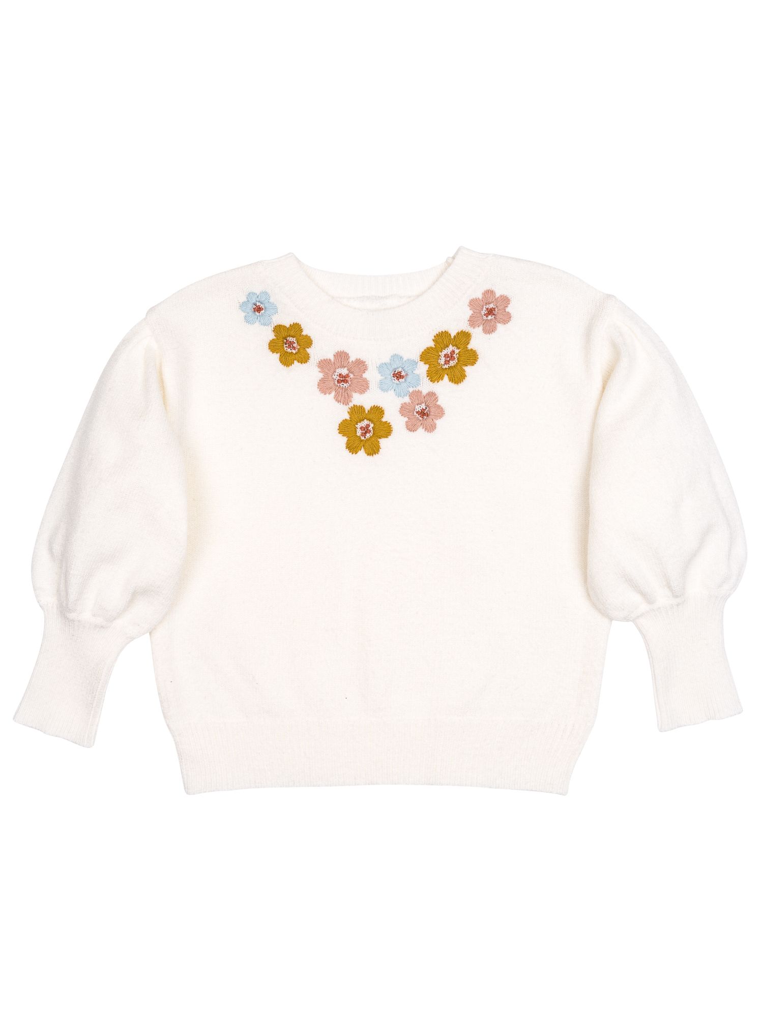 Modern Moments by Gerber Toddler Girl Sweater with Embroidery, Sizes 12 Months - 5T | Walmart (US)