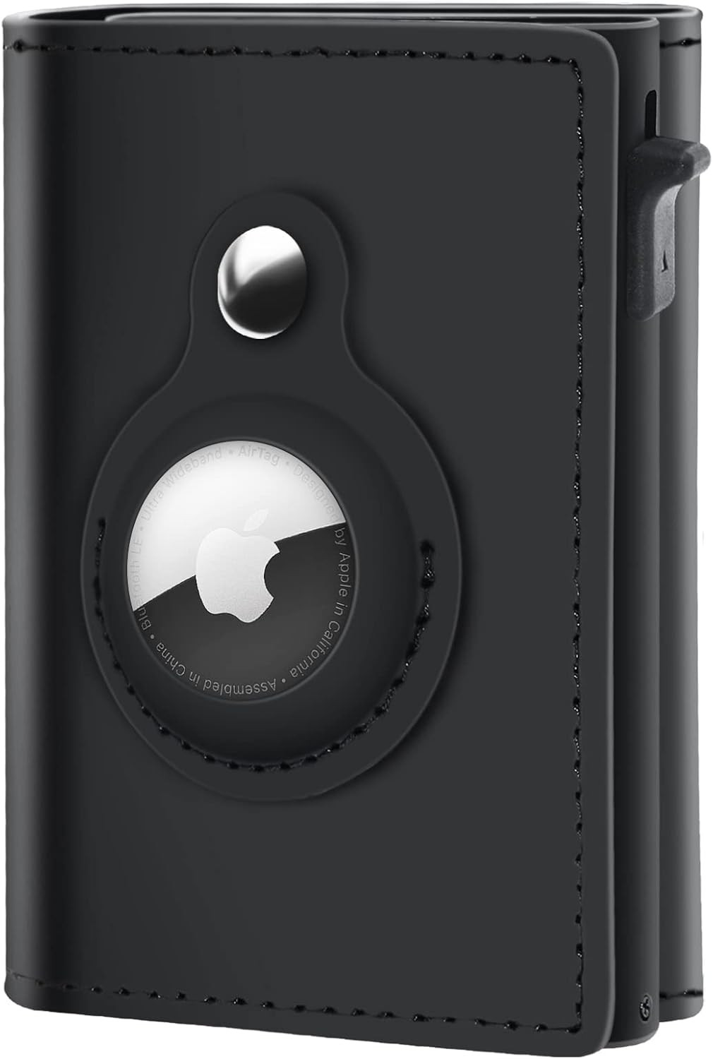 AirTag Wallet Genuine Leather Air Tag Wallet RFID Technology Credit Card Holder with Minimalist W... | Amazon (US)