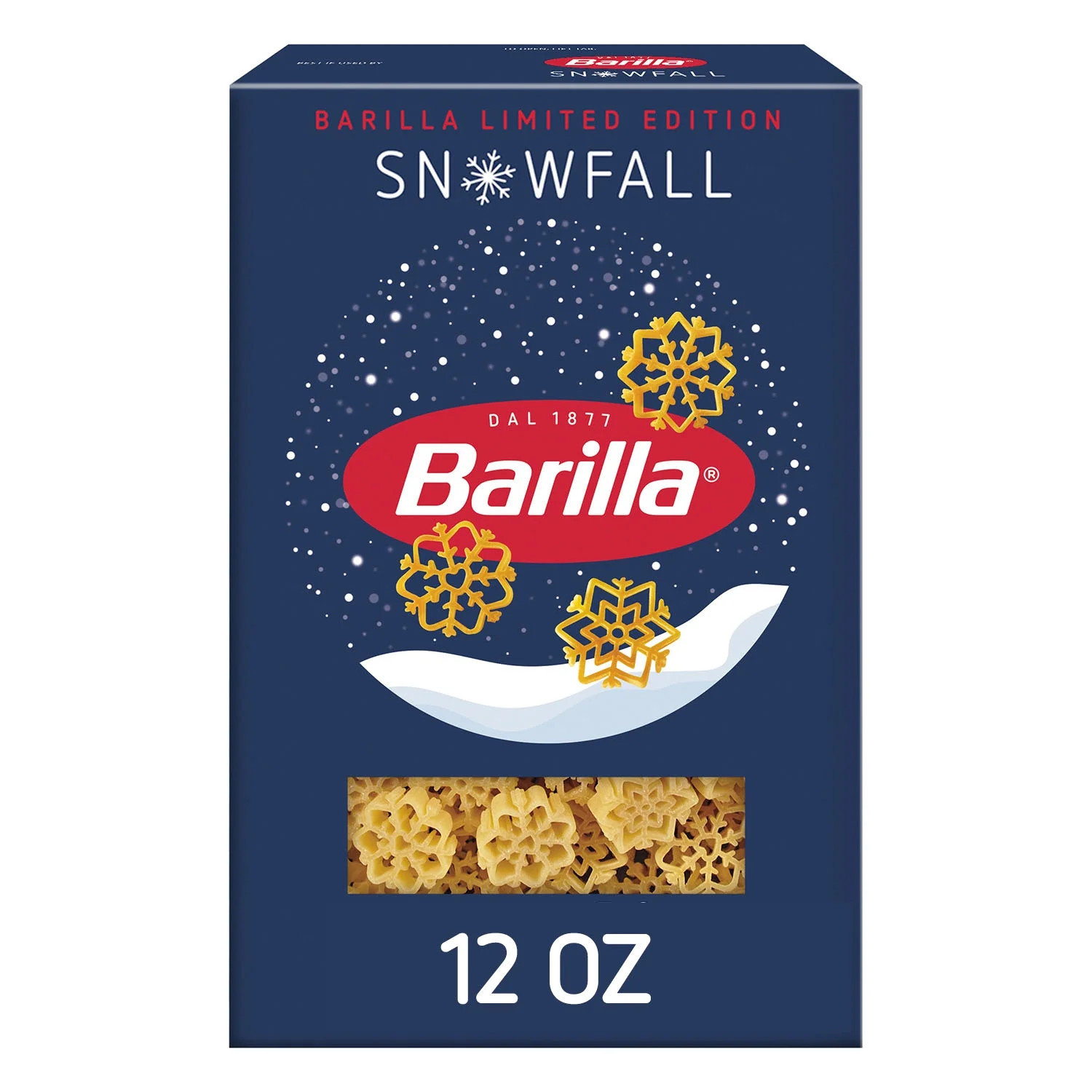 Barilla Classic Non-GMO, Kosher Certified Snowfall Pasta, 12 oz. | Walmart (US)