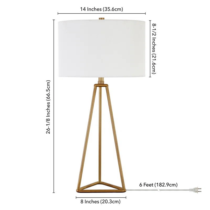 Harnden 26.13" Standard Table Lamp | Wayfair Professional