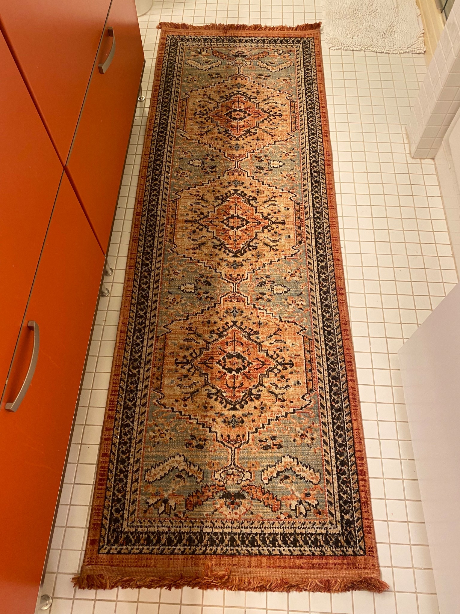 I absolutely LOVE this long runner rug from Target!

Runner rug, bathroom rug, Persian rug, extra wide runner rug, extra long runner rugg

#LTKFindsUnder100 #LTKFindsUnder50 #LTKU