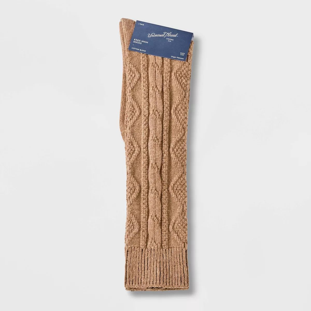 Women's Cotton Cable Knee High Boot Socks - Universal Thread™ 4-10 | Target