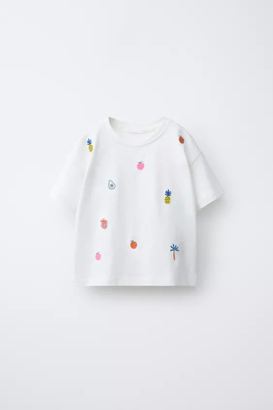 EMBROIDERED T-SHIRT | Zara US