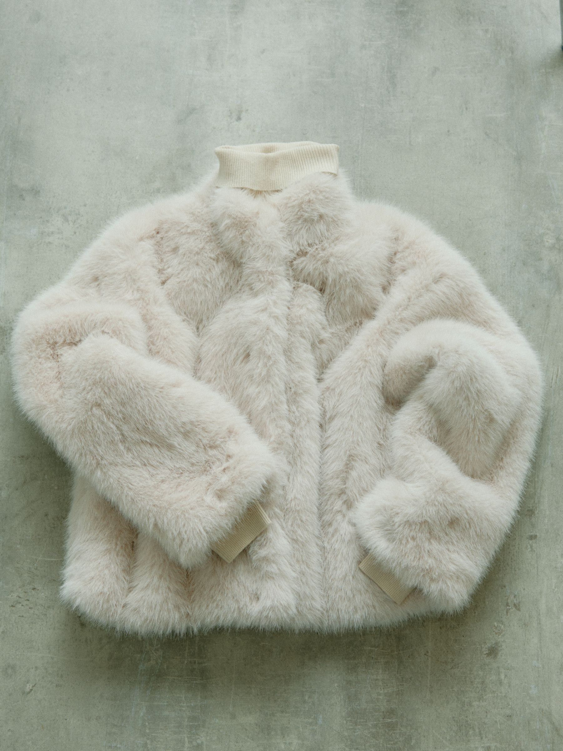 VERO MODA VERO MODA Cream Short Faux Fur Jacket | Next US