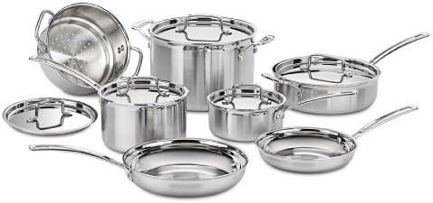 Amazon.com: Cuisinart MCP-12N Multiclad Pro Stainless Steel 12-Piece Cookware Set: Pots And Pans:... | Amazon (US)