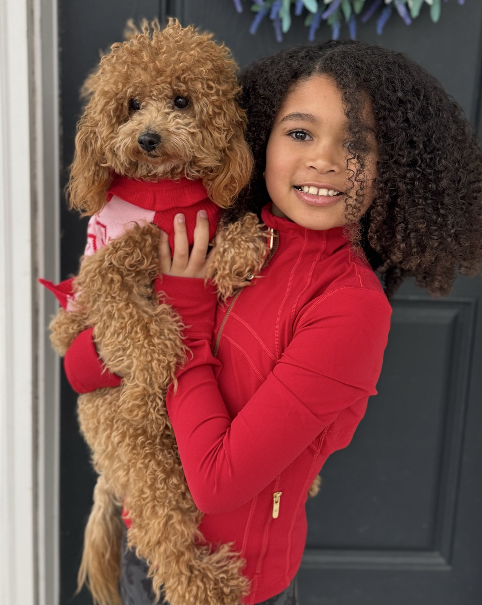 I love the color red on these two beauties! Lululemon nulu // size 0 // dog clothes // ugg tazz // lace black multi

#LTKKids #LTKShoeCrush #LTKActive