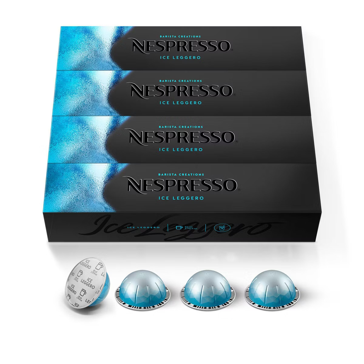 Nespresso Vertuo Ice Leggero Double Espresso Capsules, Medium Roast - 40ct | Target