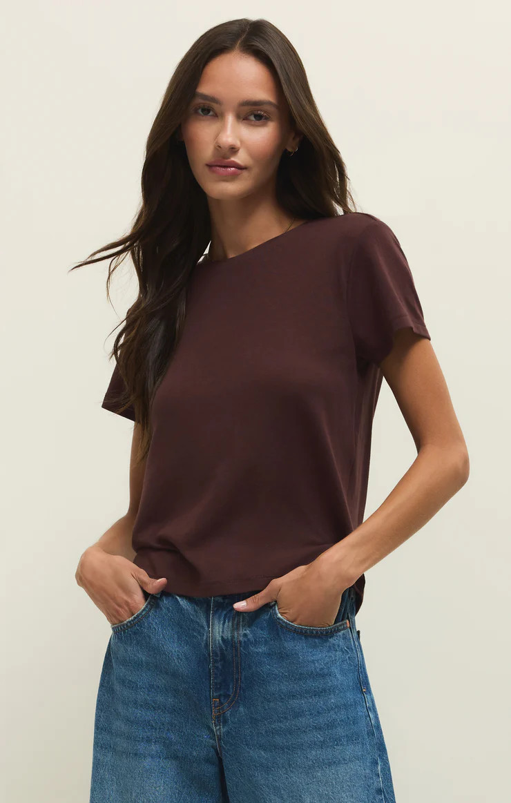 Tourist Airy Knit Jersey Tee | Z Supply