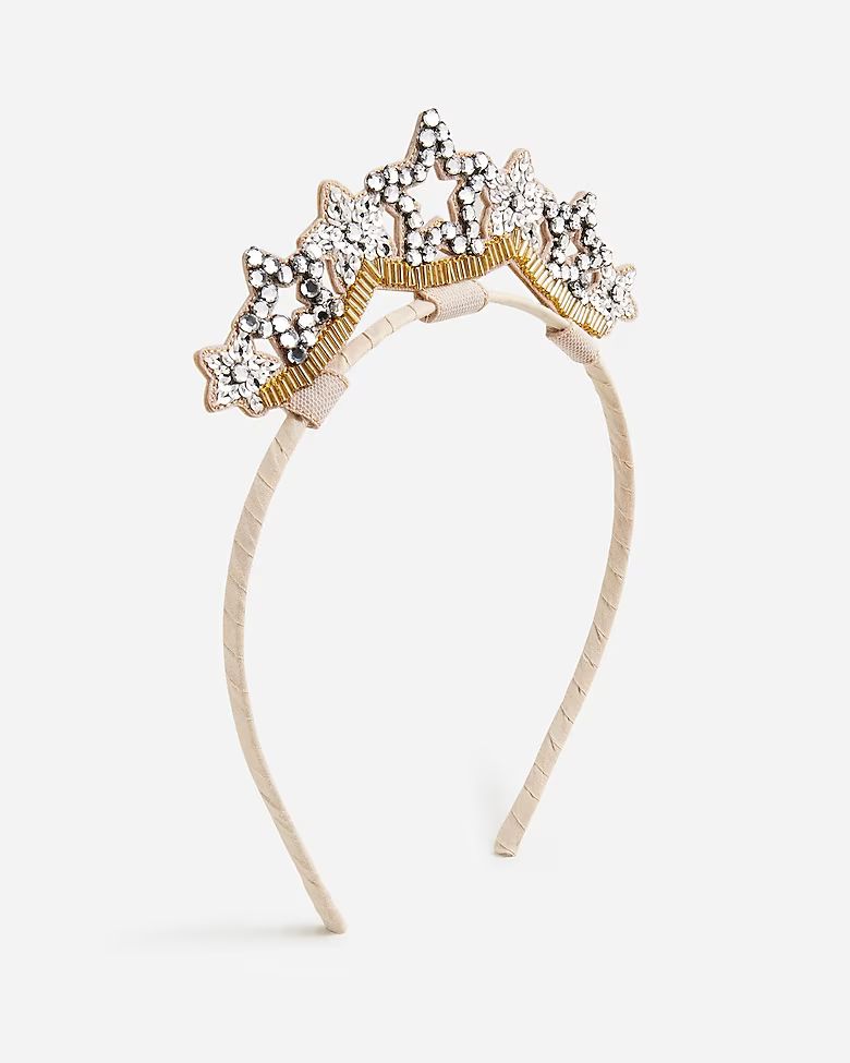 Girls' jewel star headband | J. Crew US