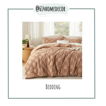 Cute checkerboard bedding! Comes in beige too!

#LTKhome #LTKfindsunder50 #LTKsalealert