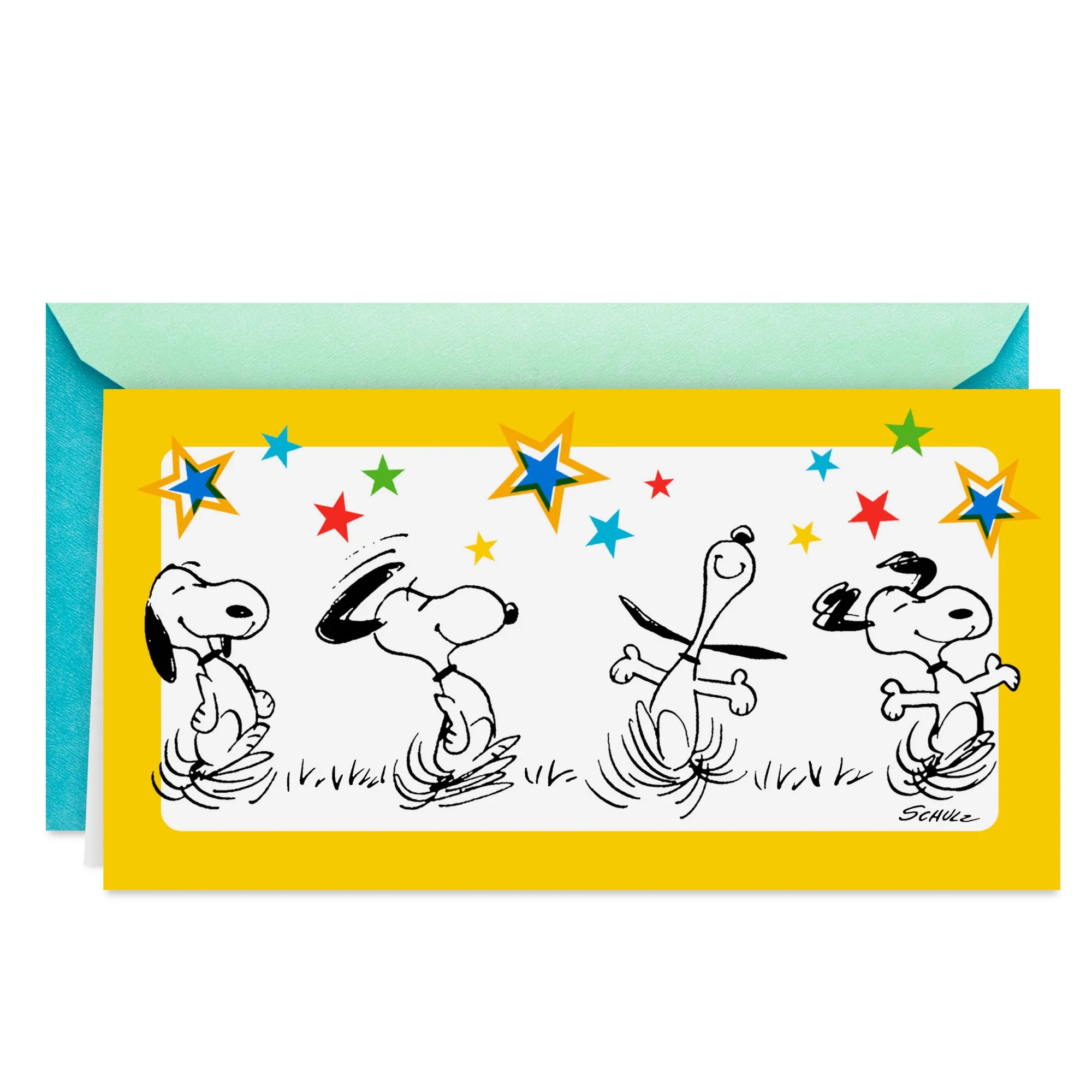 Hallmark Peanuts Money Holder Graduation Card (Snoopy Happy Dance) | Walmart (US)