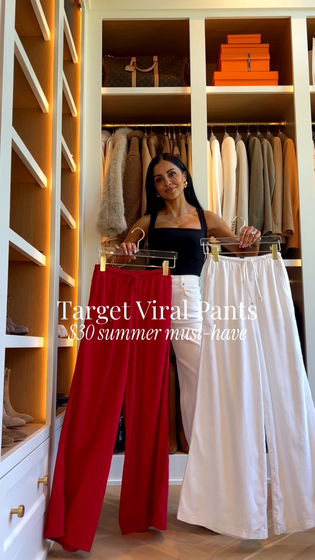 The Target linen pants that look like Aritzia for a fraction of the price! 
Target linen pants come in white and black wearing an XS
@Target

#LTKmomlife #LTKOver40 #LTKSeasonal