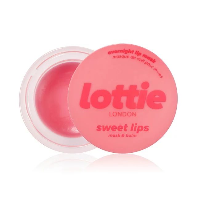 Lottie London Sweet Lips Overnight Lip Mask & Balm, Just Juicy | Walmart (US)