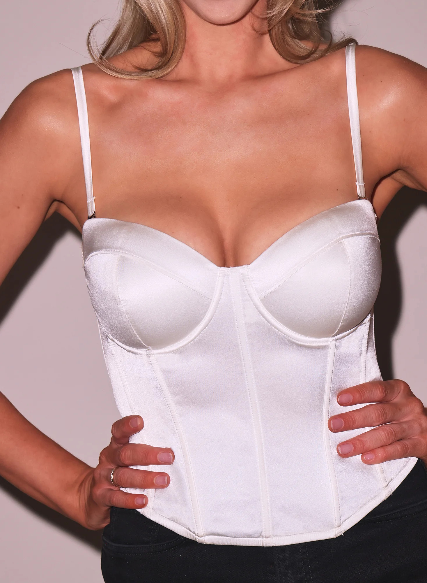 Ivory Hamptons Bustier | Fleur du Mal | Fleur du Mal