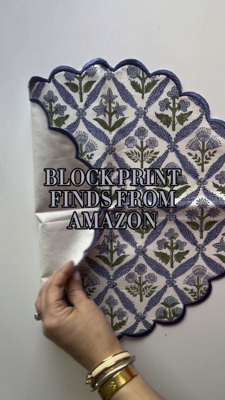 My favorite block print pattern is on sale today! I love it so much I’ve bought the tablecloth, scalloped placemats AND the pillow covers! 

Amazon finds, amazon home, preppy, grandmillennial 

#LTKSaleAlert #LTKFindsUnder50 #LTKHome