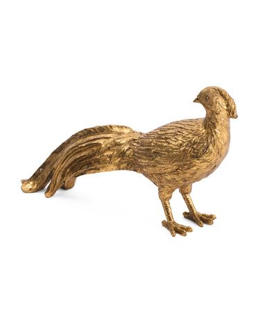 10in Pheasant Decor | TJ Maxx