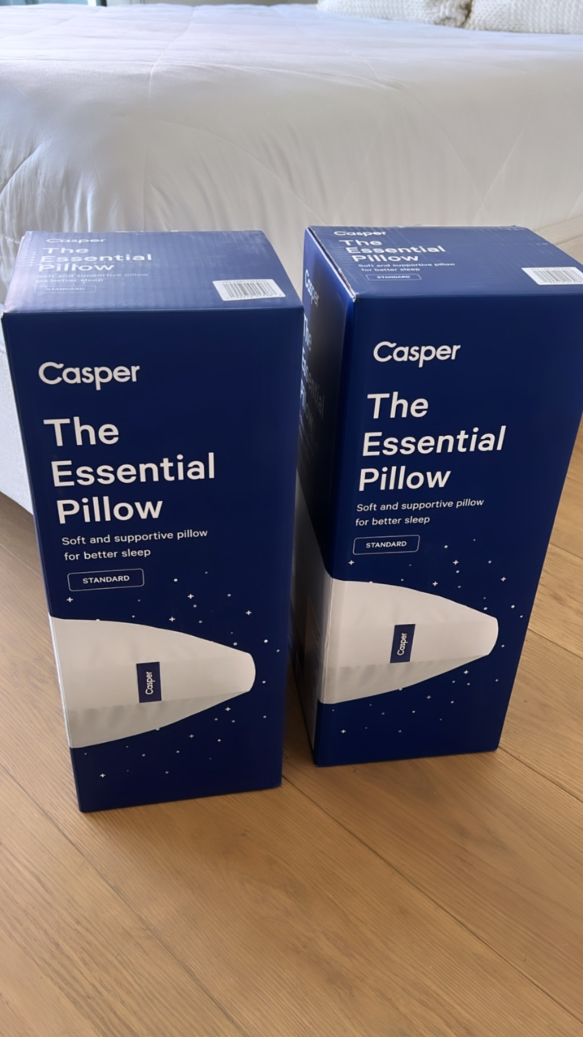 Pillows are essential to a new year bedding refresh, and I cannot recommend the Casper Essential Pillows enough. I’ve had these for a few years now and genuinely get my best sleep on them. When I saw they’re on sale, I had to link them for you. One of those home essentials that actually makes a difference.

bed refresh, bedding refresh, Casper pillows, Casper Essential Pillow, pillow essentials, best pillows for sleep, sleep essentials, bedroom essentials, home essentials, bedroom decor, cozy bed, pillow recommendations, new year refresh 

 #LTKHome #LTKSaleAlert #LTKFindsUnder100