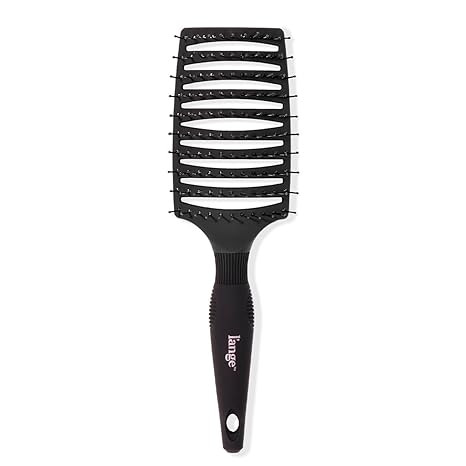 L'ANGE HAIR Siena Wide Curved Vented Detangle Brush | Nylon Bristles | Best for Tangles and Knots... | Amazon (US)