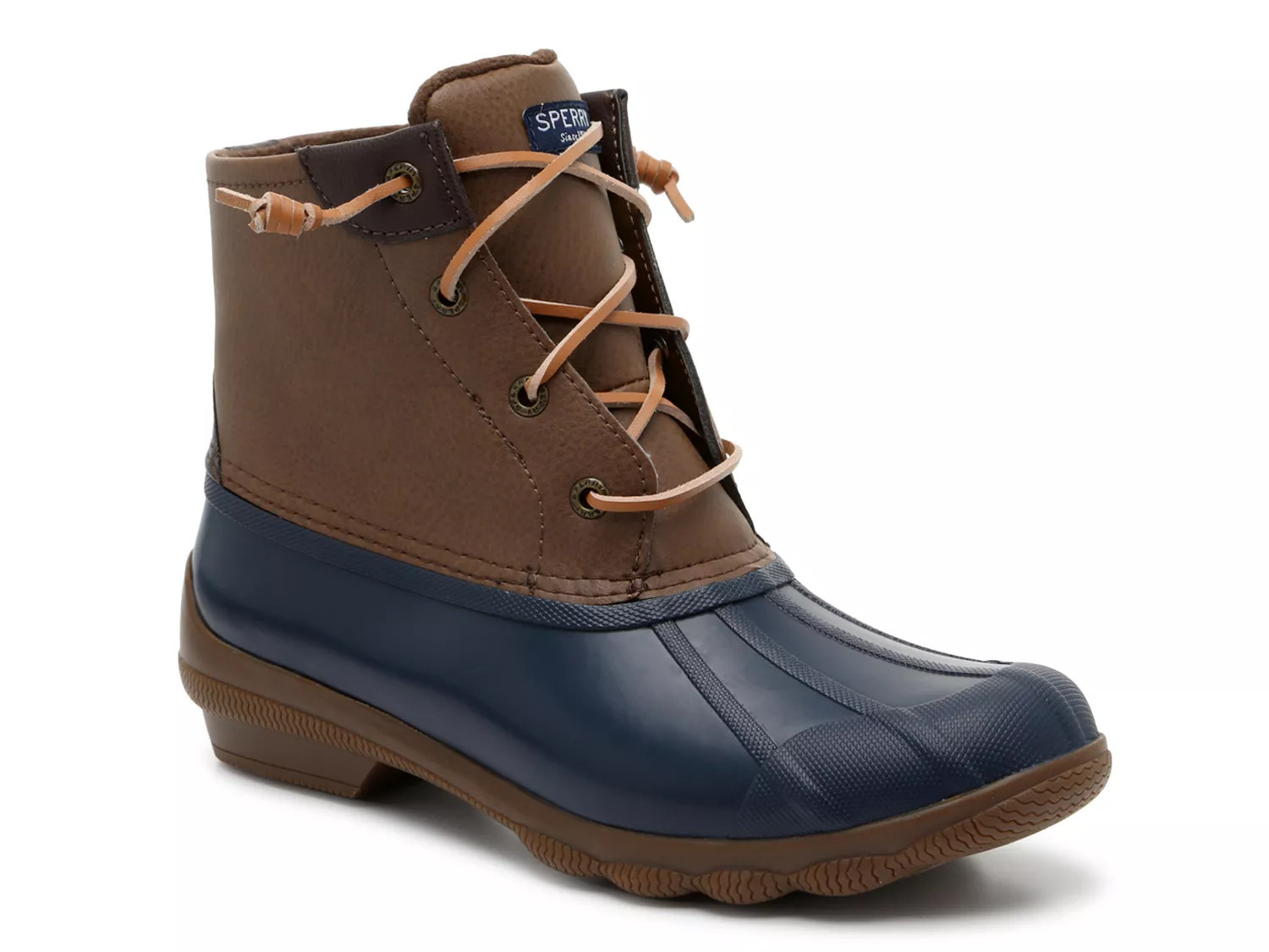 Sperry Syren Gulf Duck Boot | Women's | Brown/Navy | Size 5.5 | Boots | DSW