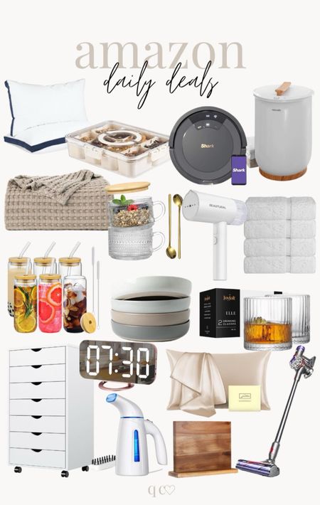 Amazon daily home deals I absolutely love! So many good spring refresh home finds on deal today from Amazon home! 🏡

The Dyson vacuum is currently 26% off, and the viral towel warmer is 20% off!! 

#LTKhome #LTKfindsunder100 #LTKsalealert