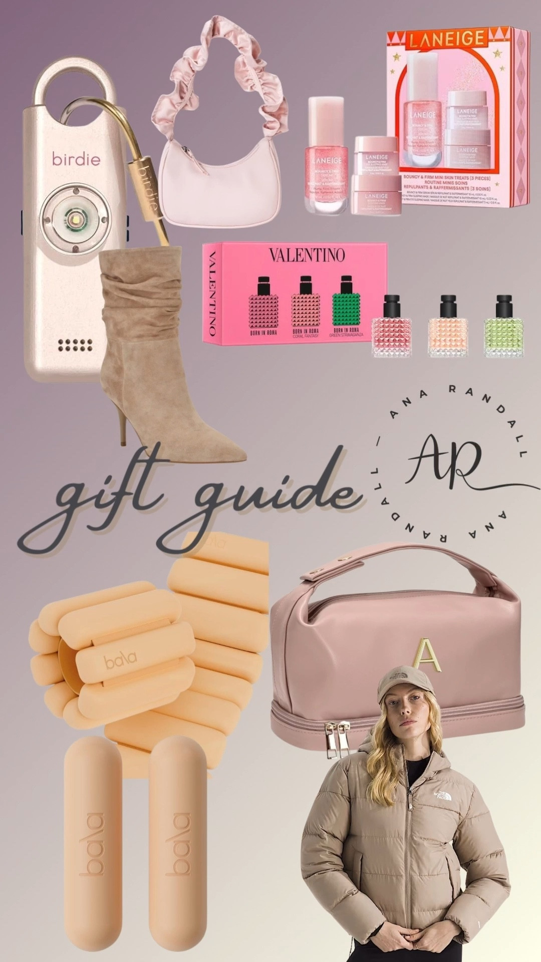 Aesthetic gift ideas for her 🎀✨
• pink beauty set
• mini perfumes
• cozy winter jacket
• neutral boots
• girly bags
• Bala fitness weights
Save for inspo + shop on LTK 🤍

#pinterestinspo #giftguideideas #ltkholiday #neutralgifts #cozystyle

Follow my LTK @aninharandall on the @shop.LTK app to view this post and get my exclusive app-only content!

#liketkit #LTKGiftGuide #LTKmomlife #LTKOver40

#LTKmomlife #LTKGiftGuide #LTKOver40