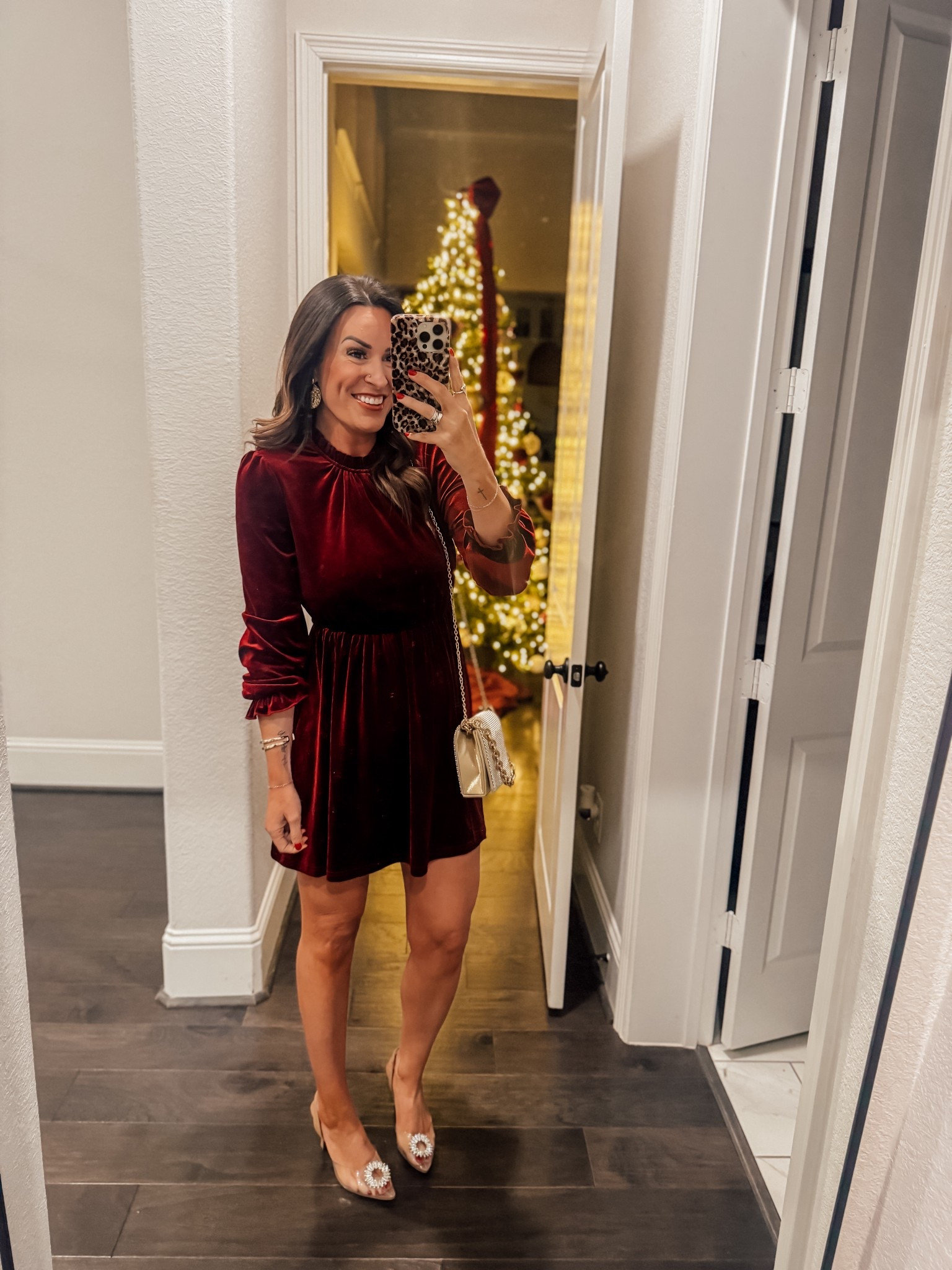 Wearing a small in this dress! I’m 5”6 for reference. 

#LTKSeasonal #LTKgrwm #LTKootd