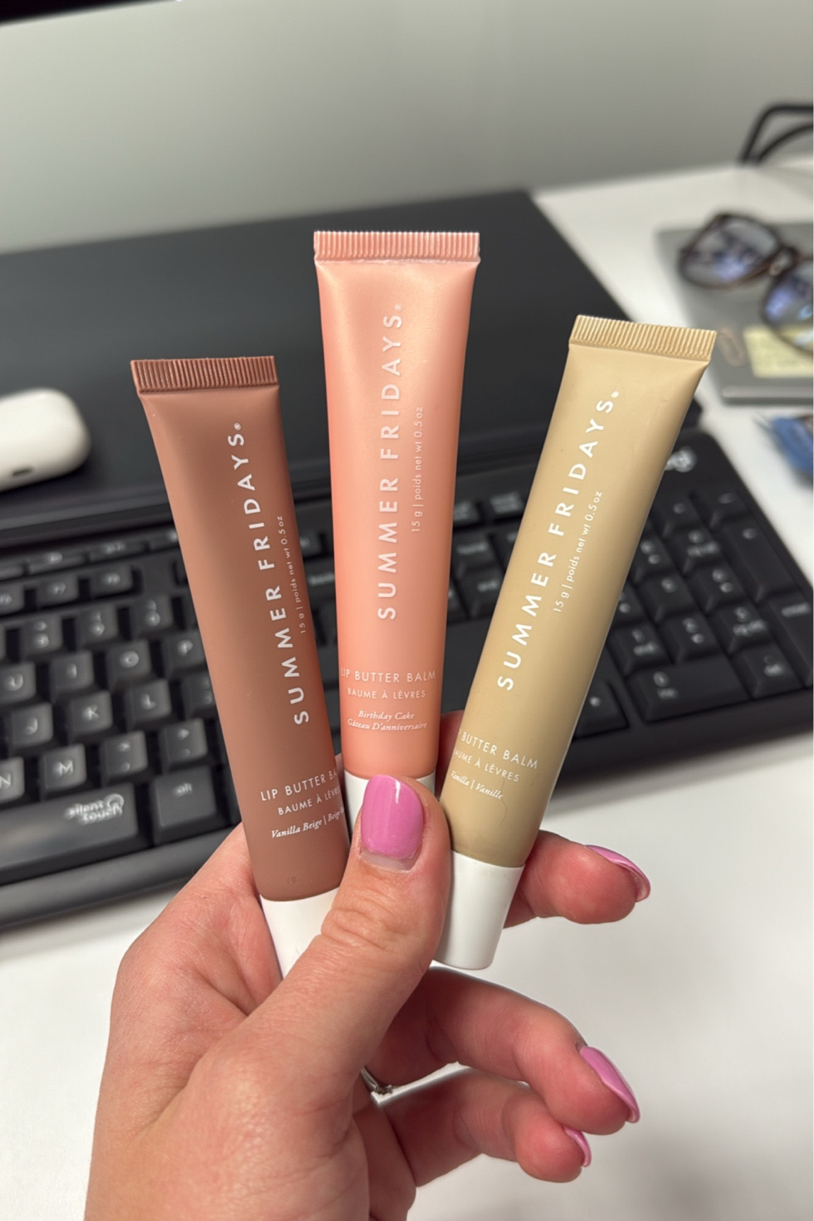 One thing about me is I will never run out of lip balm 🫶🏼😂 I’ve been loving this butter balm from @SummerFridays 