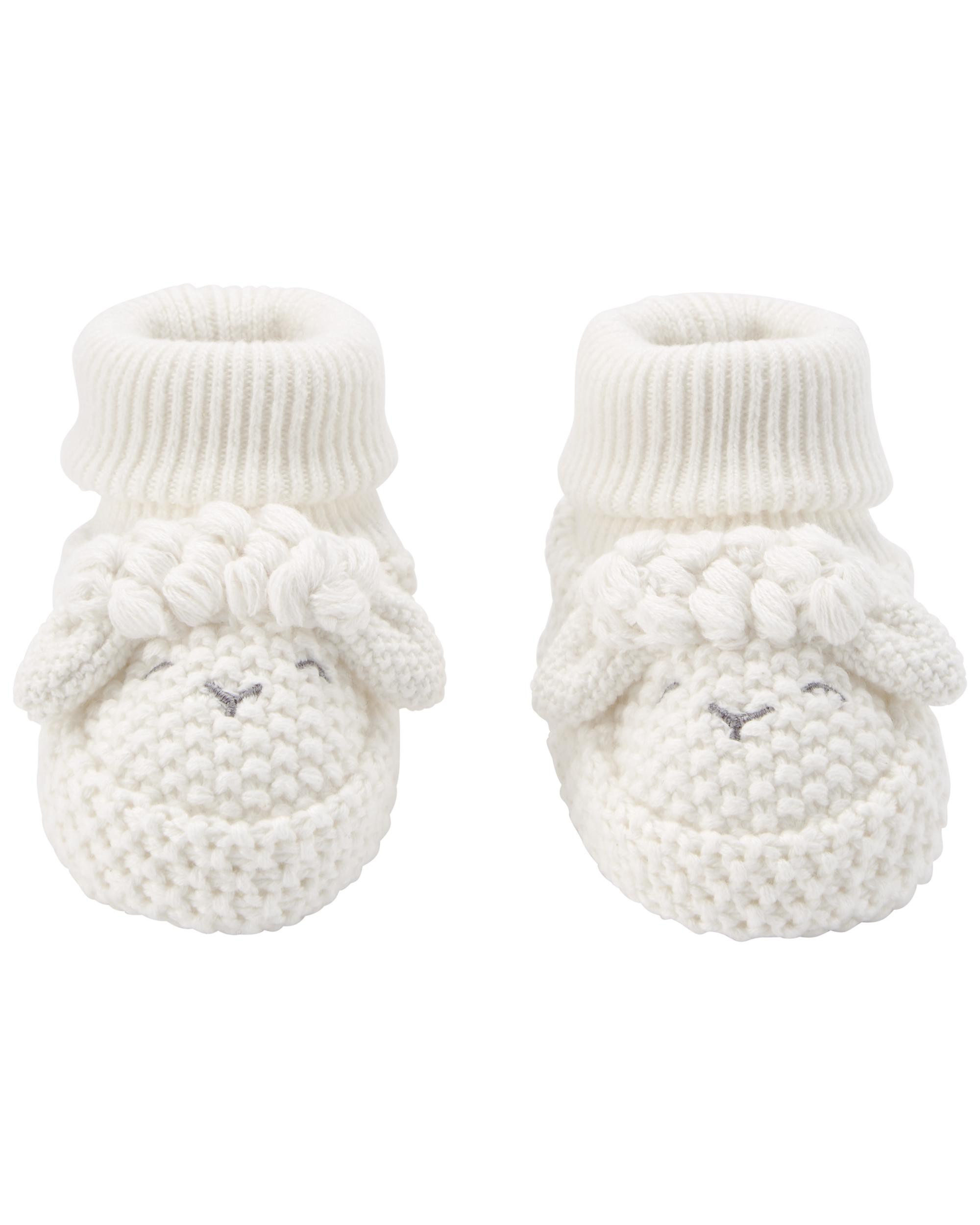 Lamb Crochet Booties | Carter's