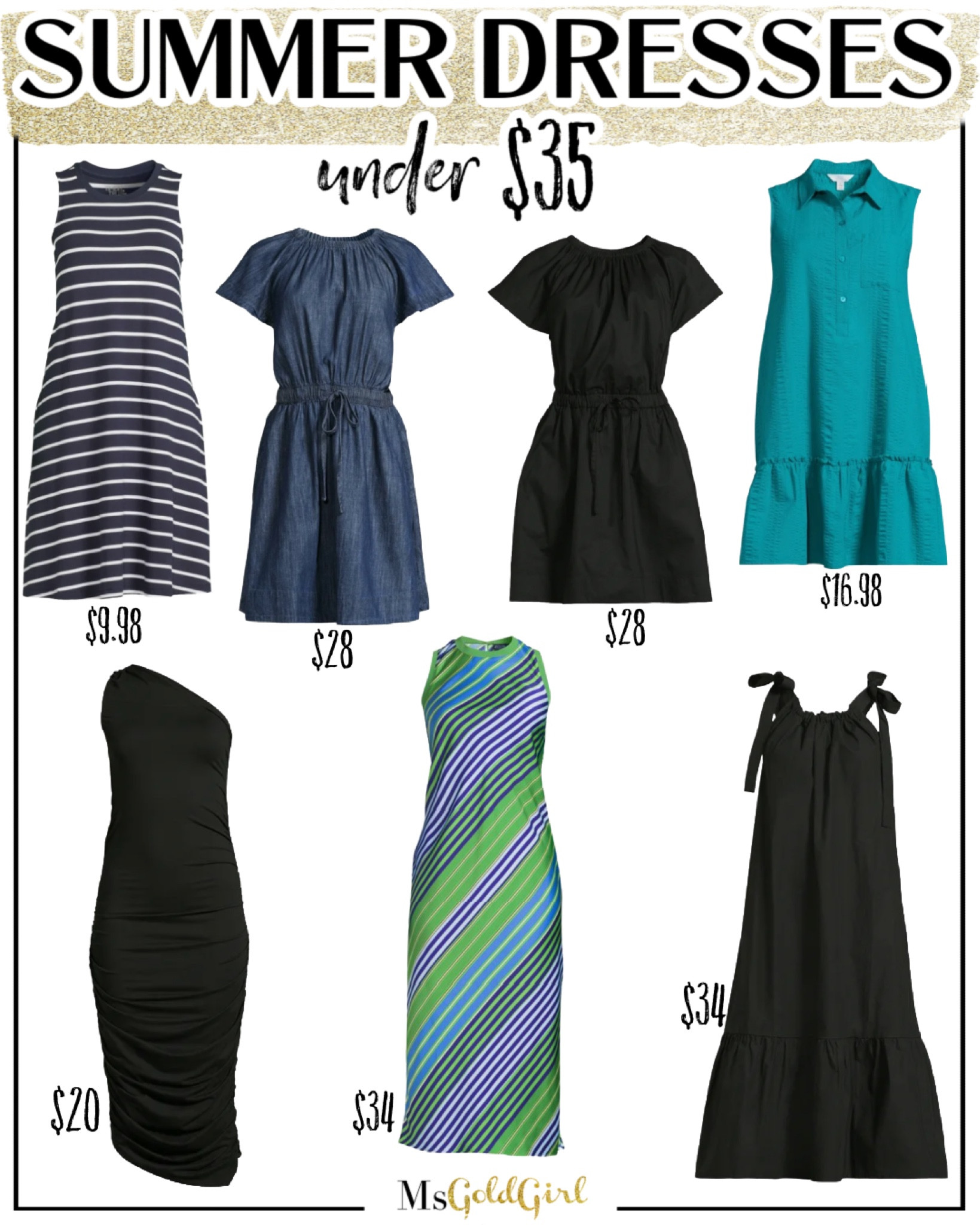 #walmartpartner Summer is the season for dresses and I found seven options from @walmartfashion that range from really casual to dressy and they’re ALL under $35! Five out of seven even have pockets! I have them all in a size XS but the sizing for most ranges from XS-XXL and a couple go to 4X. #walmartfashion #summerdress #fashionover40 #fashionover50 #weddingguestdress 

#LTKFindsUnder50 #LTKSeasonal #LTKOver40