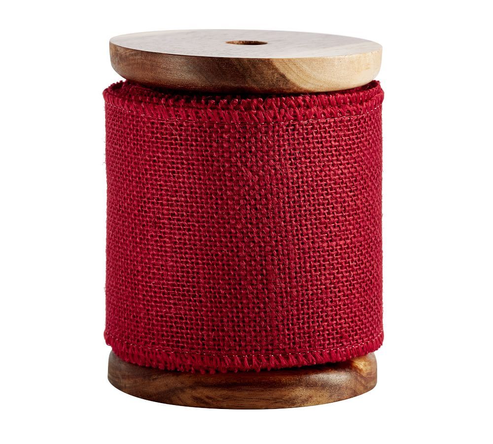 Red Ribbon 10 Yds | Pottery Barn (US)