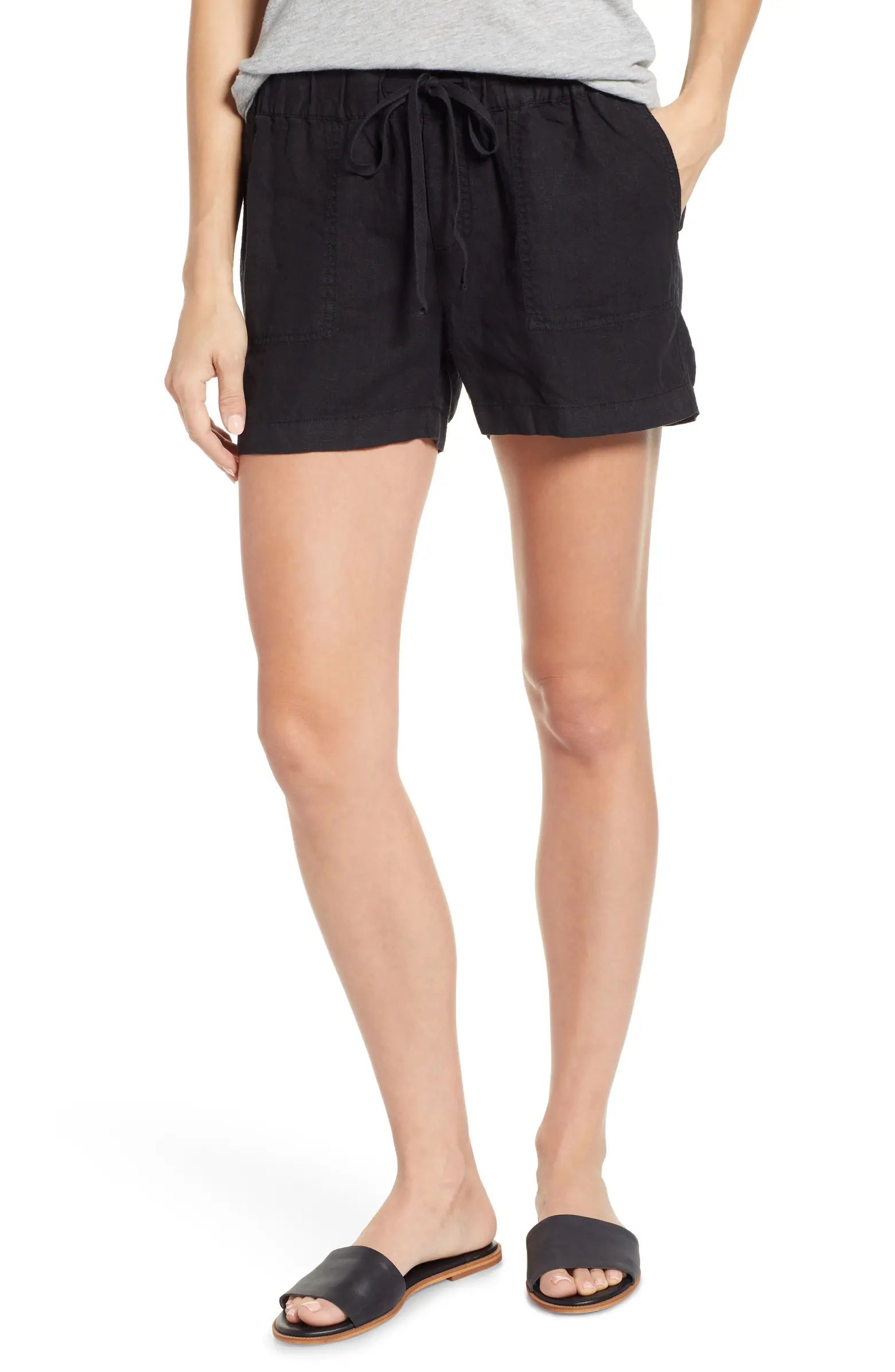 Caslon® Linen Shorts | Nordstrom | Nordstrom