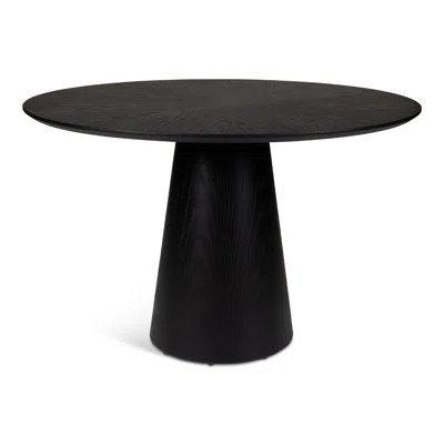 Modern Brazilian Burdon 47" Pedestal Dining Table | Wayfair North America
