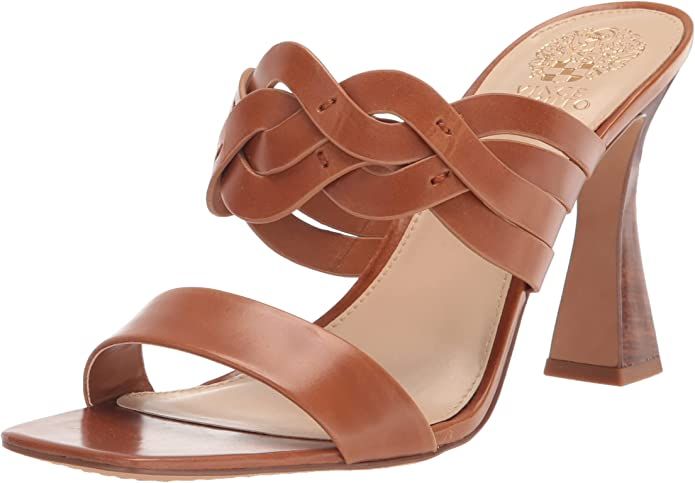 Vince Camuto Women's Footwear Rivky Two Strap Dress Sandal Heeled | Amazon (US)