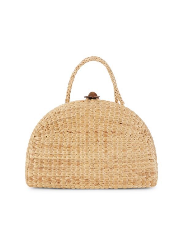 Small Picnic Seagrass Top Handle Bag | Saks Fifth Avenue OFF 5TH