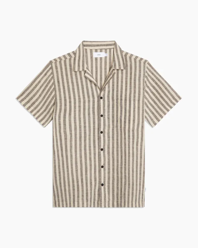 Onia Water Resistant Camp Shirt - Black - L | Verishop