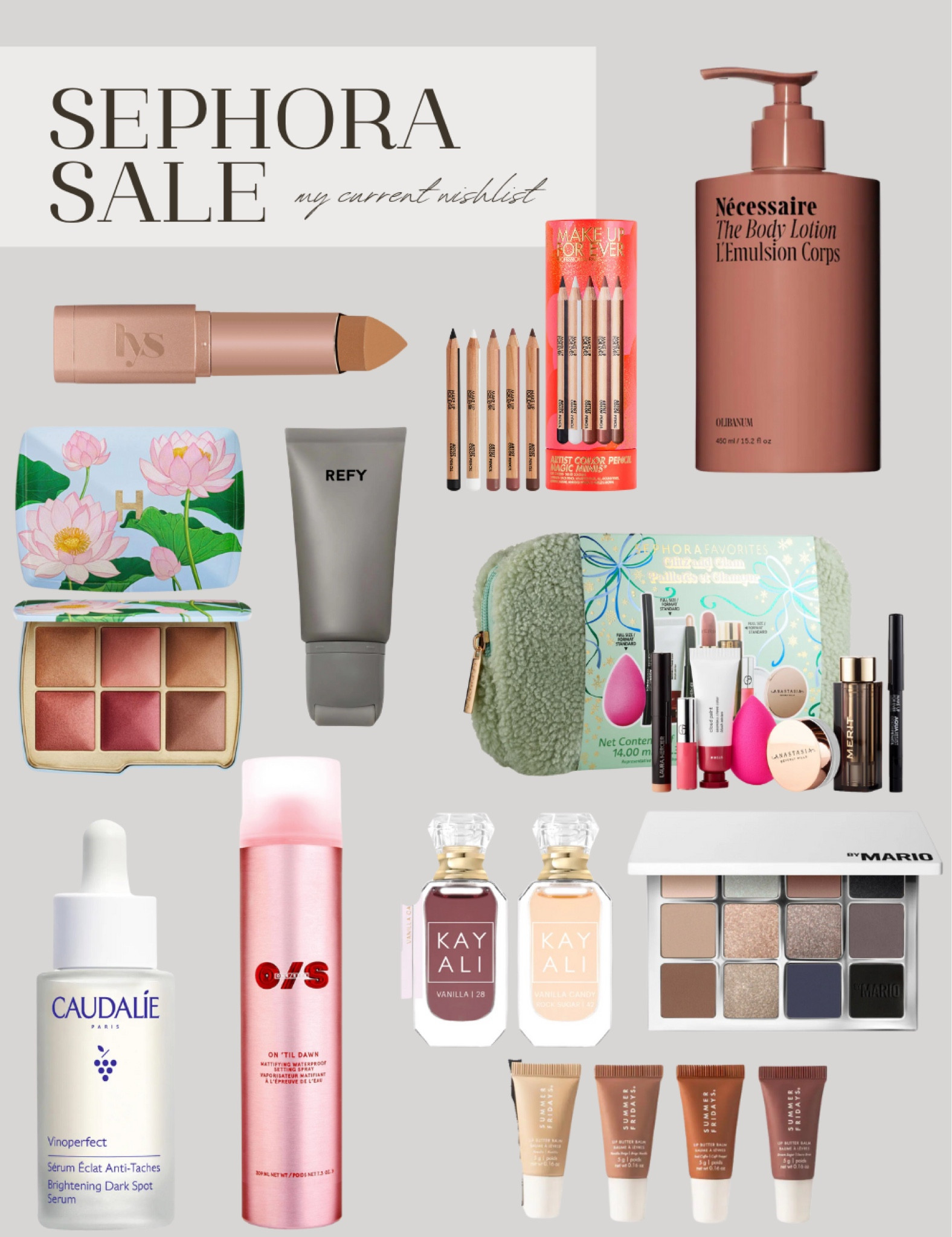 Sephora sale wishlist!