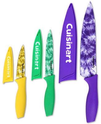 Cuisinart CLOSEOUT! Tie Dye Print 6-Pc. Chef Cutlery Set & Reviews - Cutlery & Knives - Kitchen -... | Macys (US)