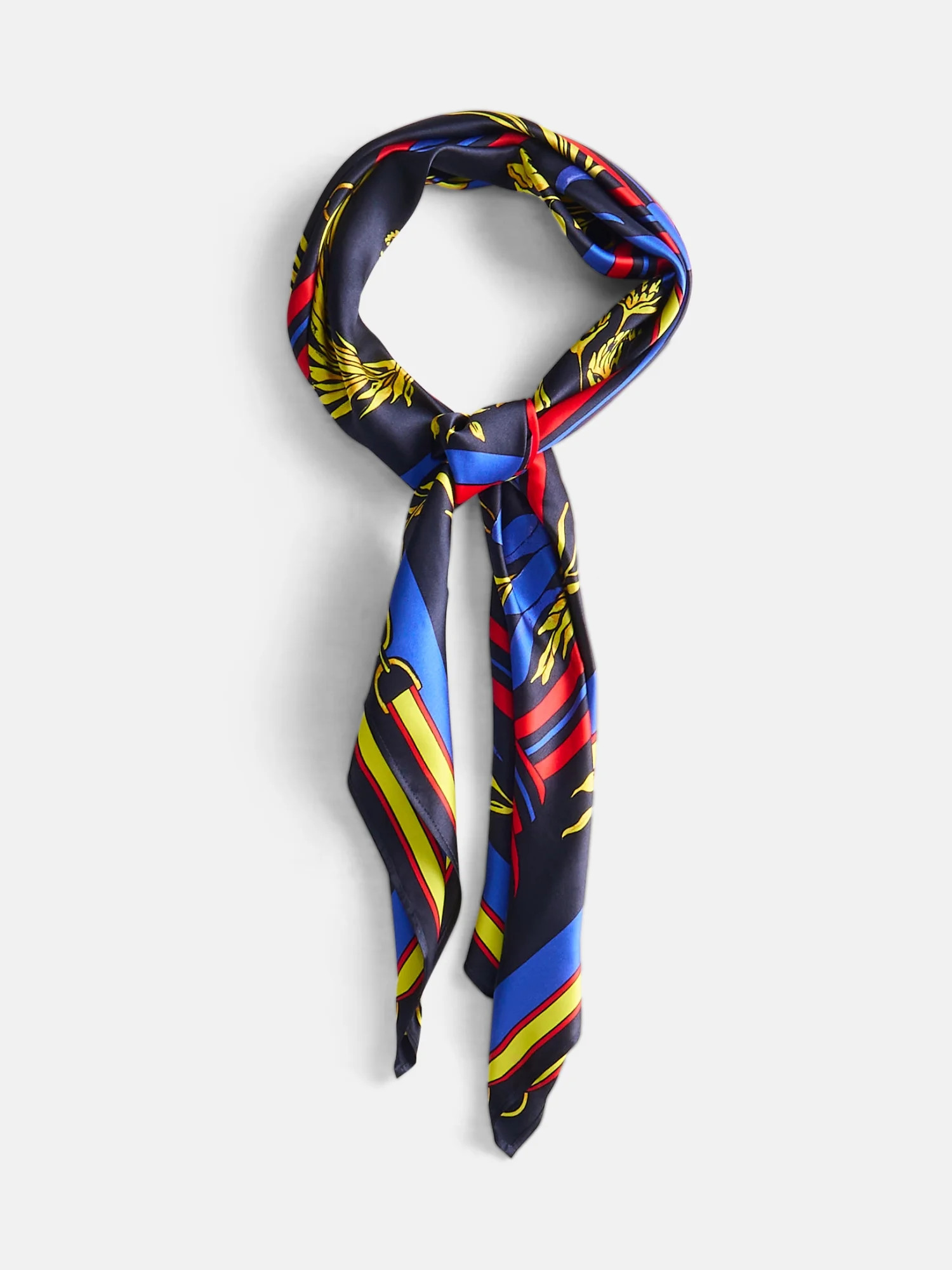 Free Assembly Women's Silk Scarf, DEEP PICKLE | Walmart (US)
