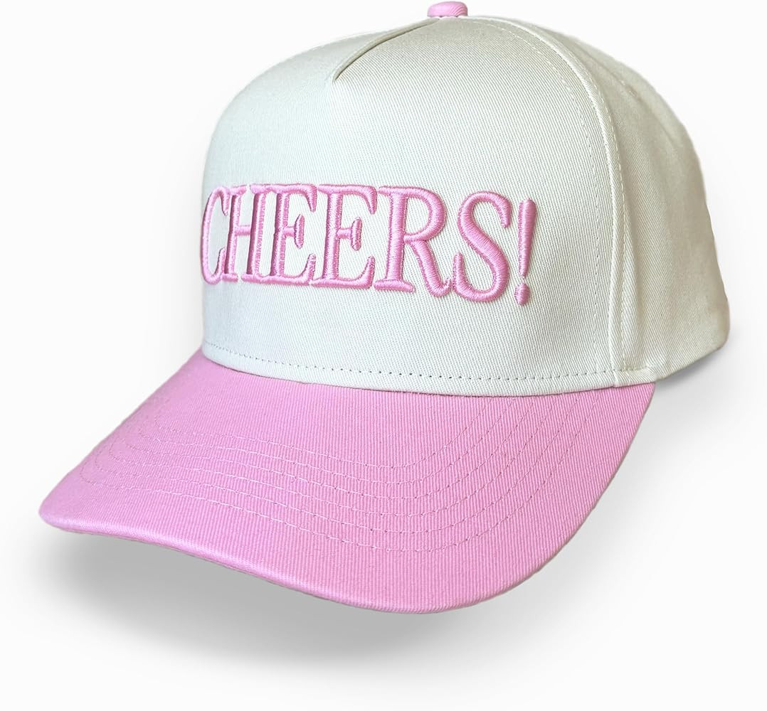 Cheers Trucker Hat Women's Summer Adjustable Snapback Hat Pink | Amazon (US)