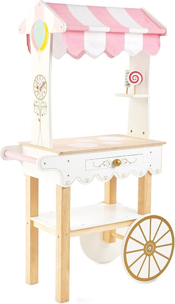 Le Toy Van - Educational Wooden Toy Role Play Tea & Treats Trolley | Girls Pretend Play Tea and C... | Amazon (US)