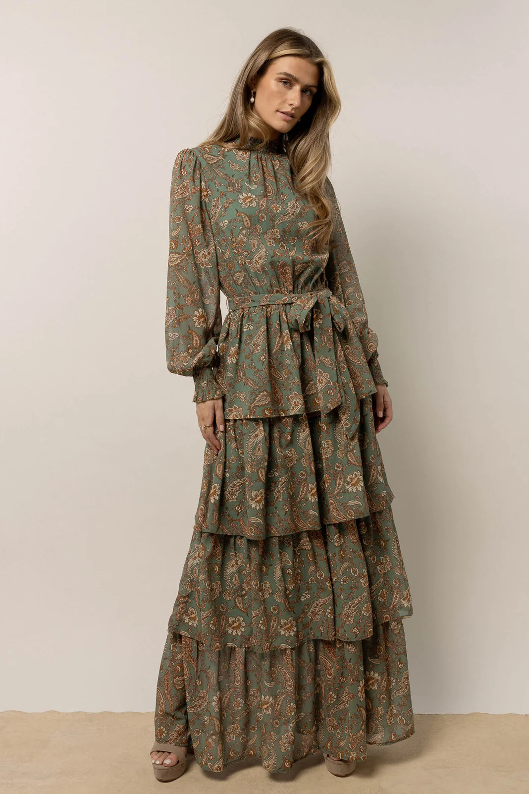 Cameron Paisley Maxi Dress - böhme | Böhme US