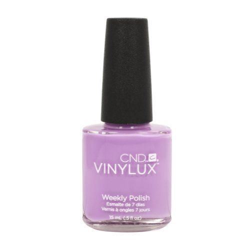 125 CND - VINYLUX LILAC LONGING Weekly Polish Nail Pale Purple Color Coat 0.5oz | Amazon (US)