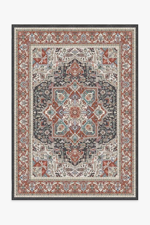 Hendesi Heriz Garnet Rug | Ruggable
