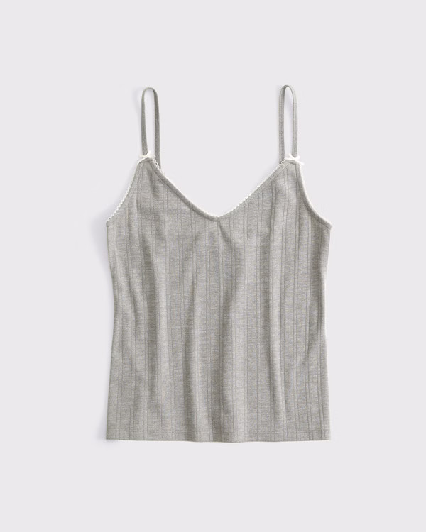 Pointelle Sleep Cami | Abercrombie & Fitch (US)