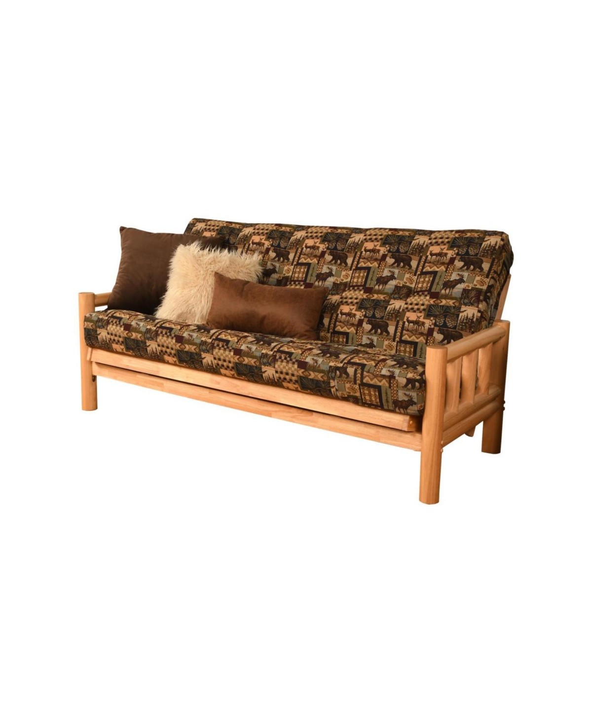 Kodiak Lodge Frame with Peter's Cabin Mattress - Brown | Macy's