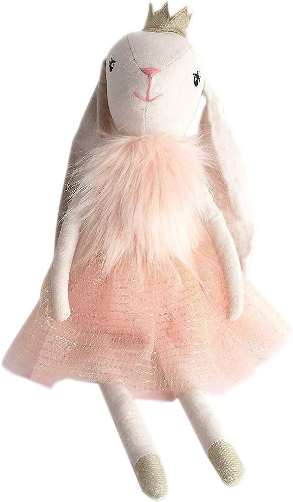 MON AMI Princess Bunny Stuffed Doll - 18", Soft & Cuddly Plush Animal Doll, Use as Toy or Room D... | Amazon (US)