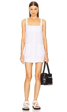 Bondi Born Delphi Mini Dress in White from Revolve.com | Revolve Clothing (Global)