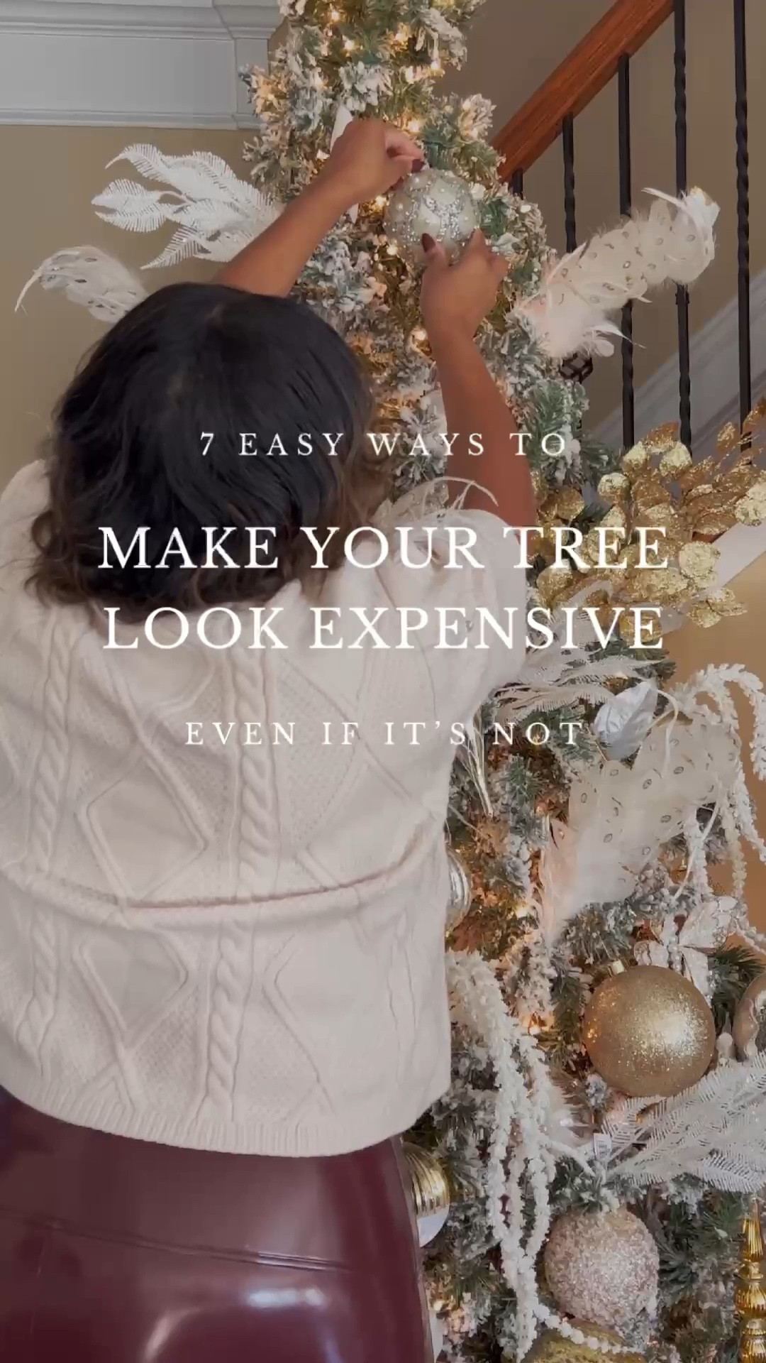 7 Easy Ways To Make Your Tree Look Expensive! 

#LTKHoliday #LTKHome #LTKSeasonal